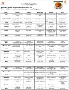 St John The Baptist Primary School | School Meals